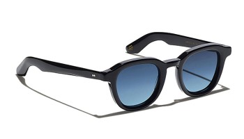 Lunettes Moscot DAHVEN SUN Black - Denim Blue