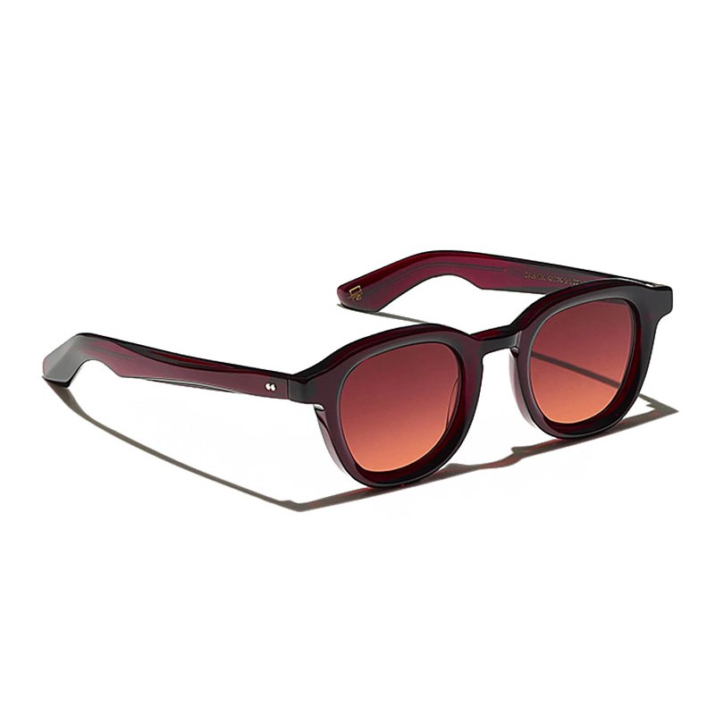 Lunettes Moscot DAHVEN SUN Burgundy - Cabernet