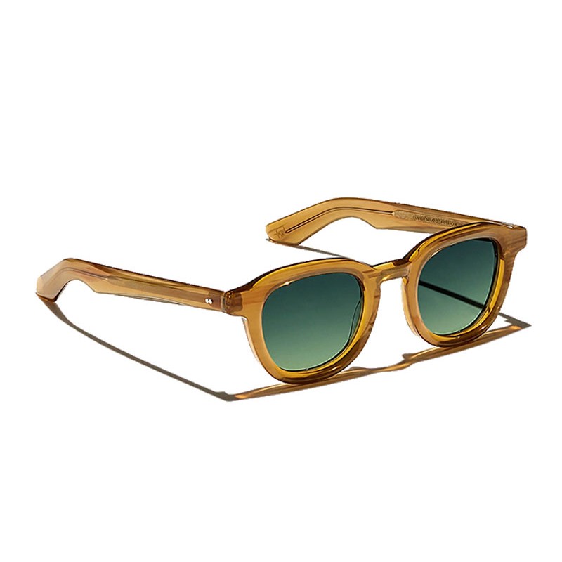 Lunettes Moscot DAHVEN SUN Blonde - Forest Wood