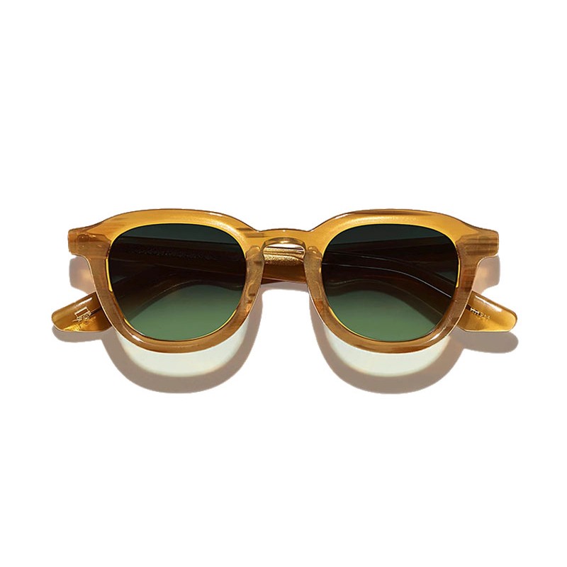 Lunettes Moscot DAHVEN SUN Blonde - Forest Wood