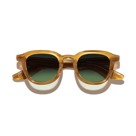 Lunettes Moscot DAHVEN SUN Blonde - Forest Wood