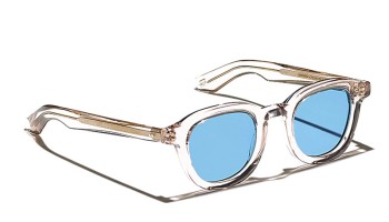 Lunettes Moscot DAHVEN POLYCHROME Mist - Celebrity Blue