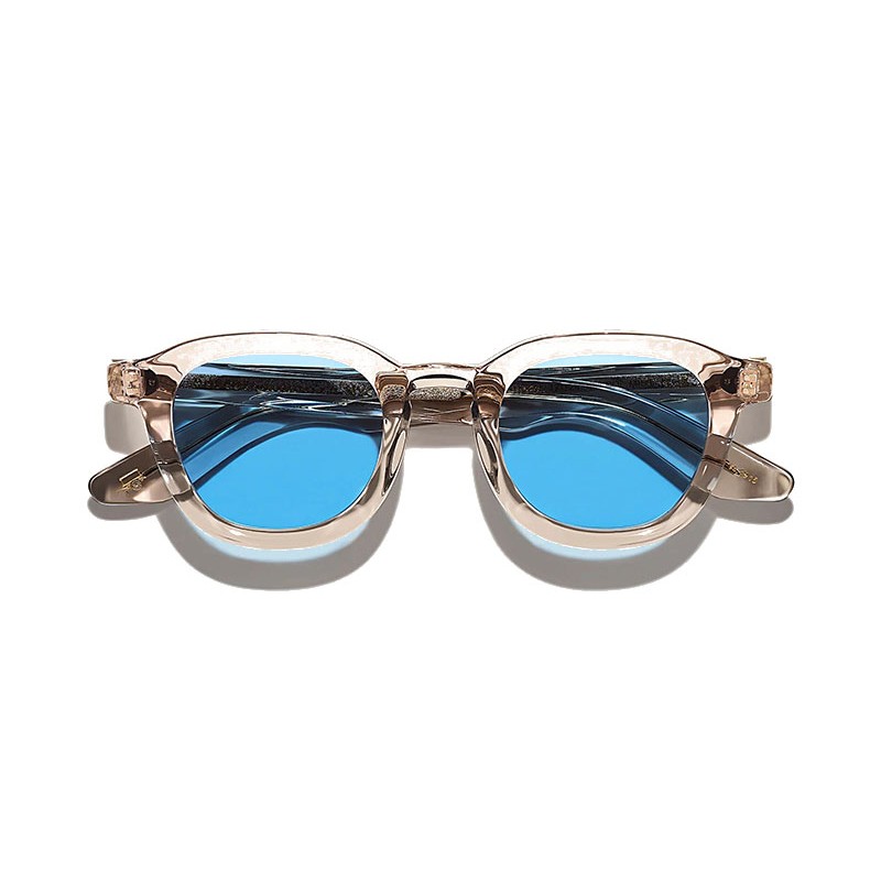 Lunettes Moscot DAHVEN POLYCHROME Mist - Celebrity Blue