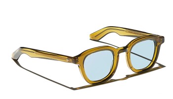 Lunettes Moscot DAHVEN POLYCHROME Olive Brown - Blue Bel Air