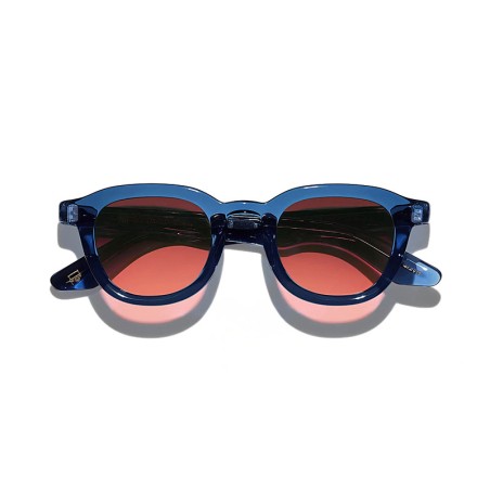 Lunettes Moscot DAHVEN POLYCHROME Sapphire - Cabernet