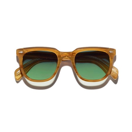 Lunettes Moscot YONTIF SUN Blonde - Forest Green