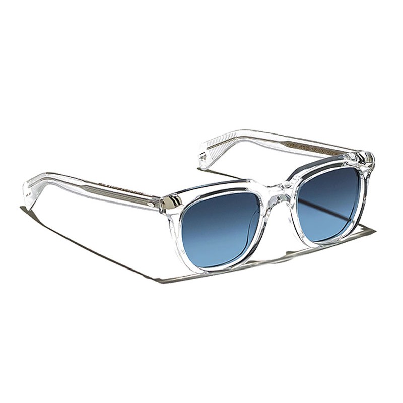 Lunettes Moscot YONTIF SUN Crystal - Blue Denim