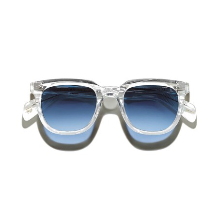 Lunettes Moscot YONTIF SUN Crystal - Blue Denim