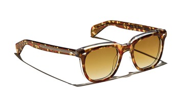 Lunettes Moscot YONTIF SUN Tortoise Crystal - Chestnut Fade