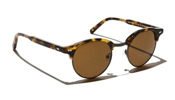 Lunettes Moscot AIDIM SUN Classic Havana/Gunmetal - Brown