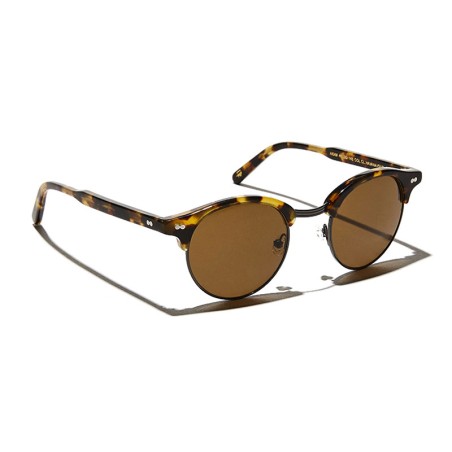 Lunettes Moscot AIDIM SUN Classic Havana/Gunmetal - Brown