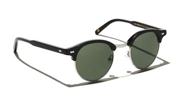 Lunettes Moscot AIDIM SUN Black/Silver - G15