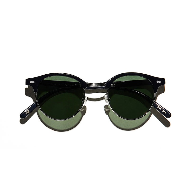 Lunettes Moscot AIDIM SUN Black/Silver - G15