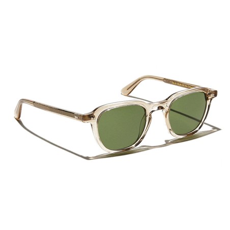 Lunettes Moscot BILLIK SUN Cinnamon - Calibar Green