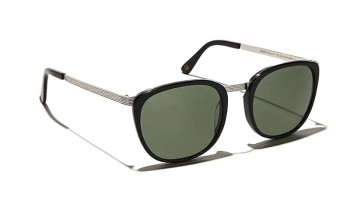 Lunettes Moscot BRUDE SUN Black / Silver - G15