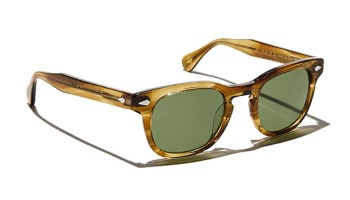 Lunettes Moscot GELT SUN Honey Blonde - Calibar Green