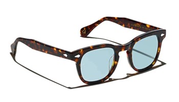 Lunettes Moscot GELT SUN Tortoise - Blue