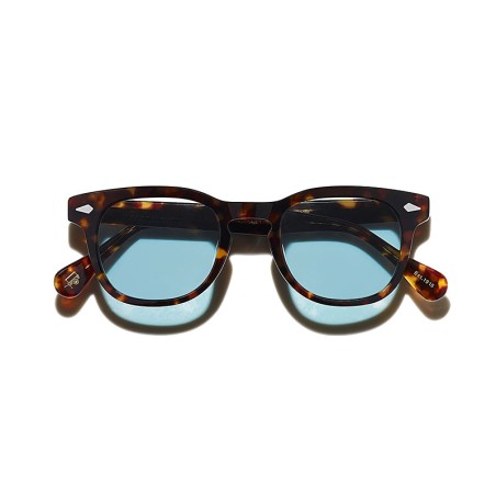 Lunettes Moscot GELT SUN Tortoise - Blue