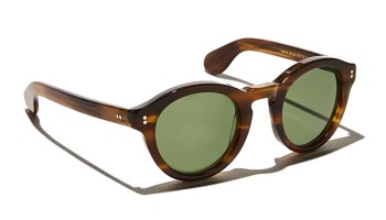 Lunettes Moscot KEPPE SUN Dark Blonde - Calibar Green