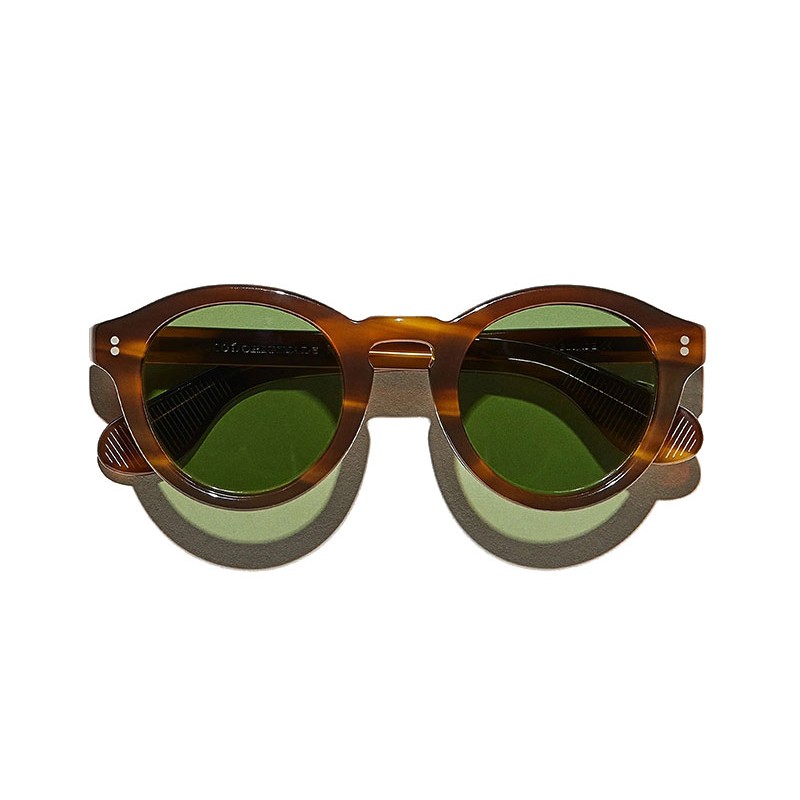 Lunettes Moscot KEPPE SUN Dark Blonde - Calibar Green