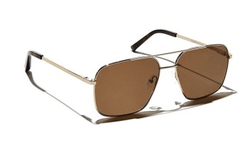 Lunettes Moscot SHTARKER SUN Gold - Brown