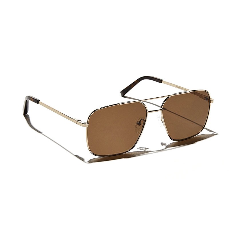 Lunettes Moscot SHTARKER SUN Gold - Brown