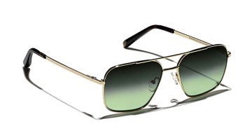 Lunettes Moscot SHTARKER SUN Gold - Forest Wood