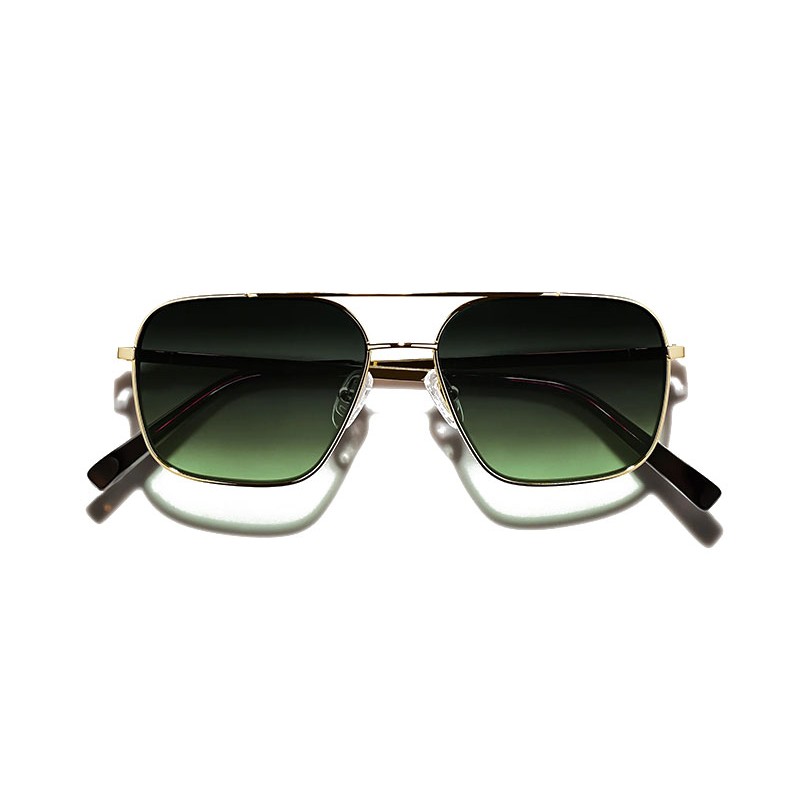 Moscot SHTARKER SUN Gold - Forest Wood