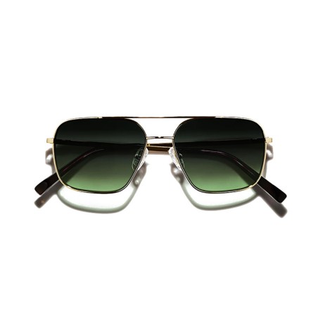 Lunettes Moscot SHTARKER SUN Gold - Forest Wood