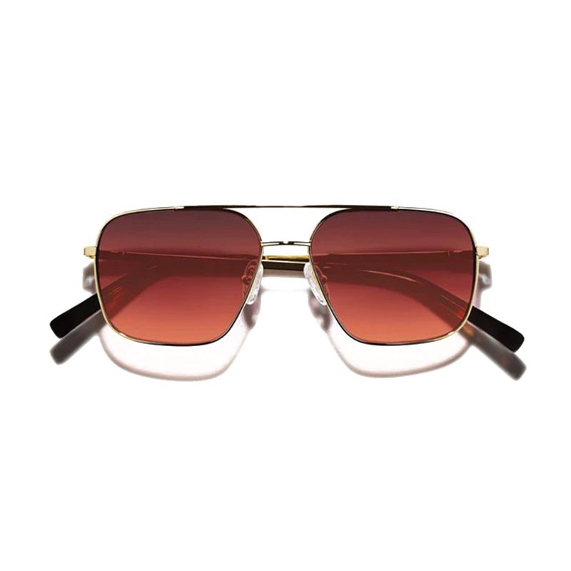 Lunettes Moscot SHTARKER SUN Gold - Cabernet