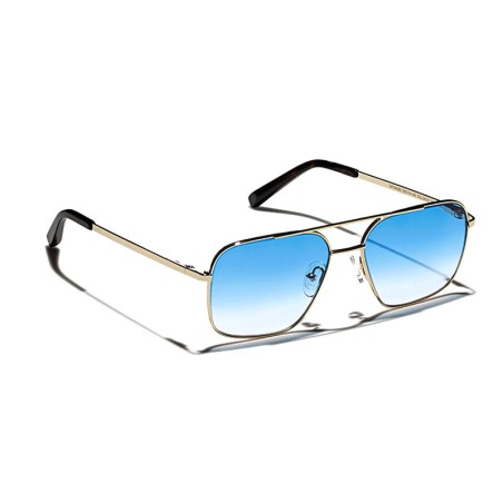 Lunettes Moscot SHTARKER SUN Gold - Broadway Blue Fade