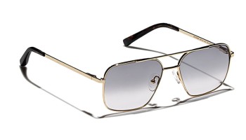 Lunettes Moscot SHTARKER SUN Gold - American Grey Fade