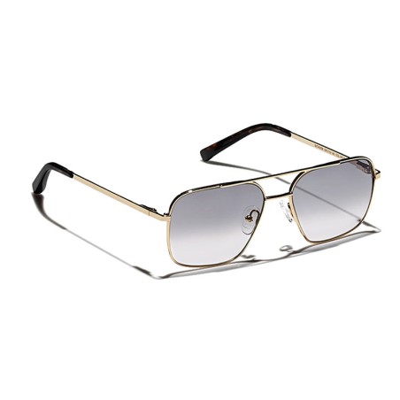 Lunettes Moscot SHTARKER SUN Gold - American Grey Fade