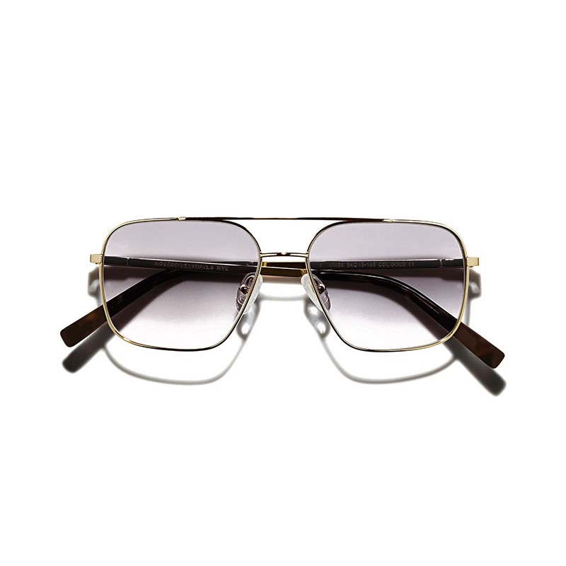 Moscot SHTARKER SUN Gold - American Grey Fade