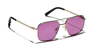 Lunettes Moscot SHTARKER SUN Gold - Purple