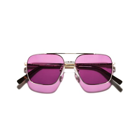 Lunettes Moscot SHTARKER SUN Gold - Purple