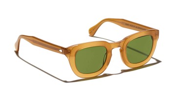 Lunettes Moscot TELENA SUN Butterscotch - Calibar Green