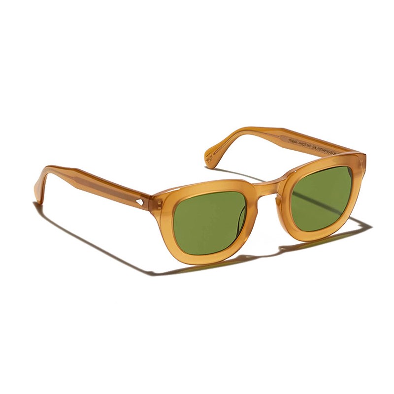 Lunettes Moscot TELENA SUN Butterscotch - Calibar Green