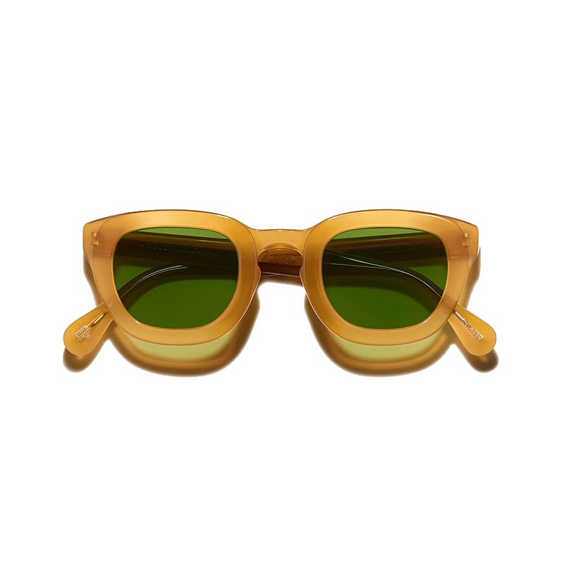 Lunettes Moscot TELENA SUN Butterscotch - Calibar Green