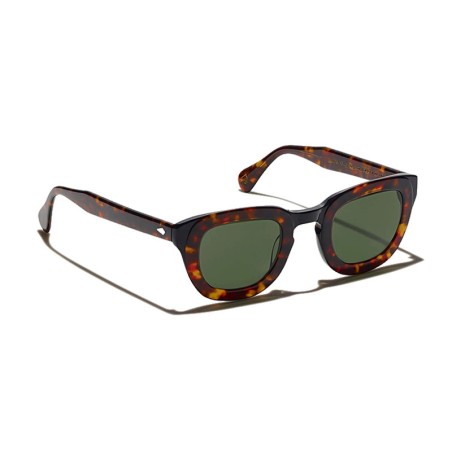 Lunettes Moscot TELENA SUN Tortoise/Black - Calibar Green