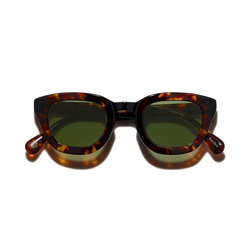 Lunettes Moscot TELENA SUN Tortoise/Black - Calibar Green