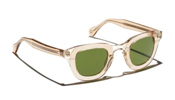 Lunettes Moscot TELENA SUN Cinnamon/Flesh - Calibar Green