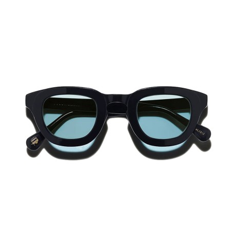 Lunettes Moscot TELENA SUN Black - Blue Bel Air