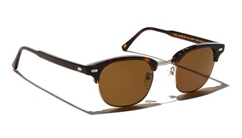 Lunettes Moscot YUKEL SUN Burnt Tortoise/Gold - Brown