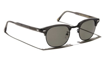 Lunettes Moscot YUKEL SUN Grey/Black - Grey