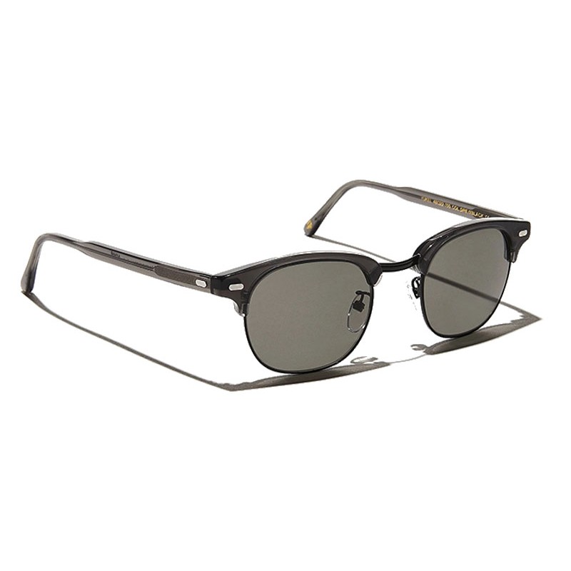 Lunettes Moscot YUKEL SUN Grey/Black - Grey