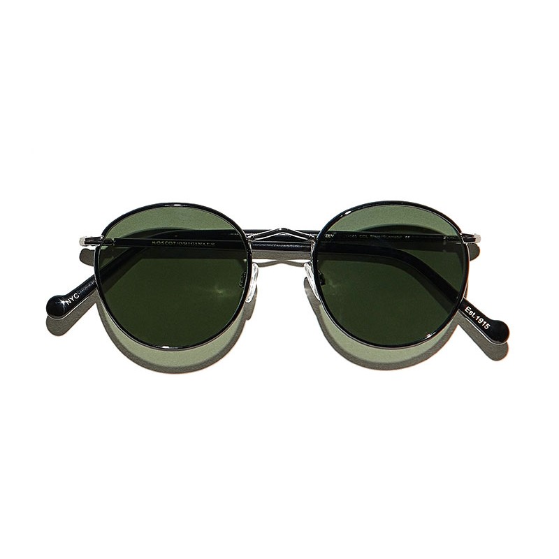 Lunettes Moscot ZEV SUN Black/Gunmetal - G15