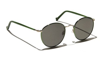 Lunettes Moscot ZEV SUN Emerald/Gold - G15