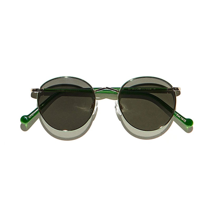 Lunettes Moscot ZEV SUN Emerald/Gold - G15