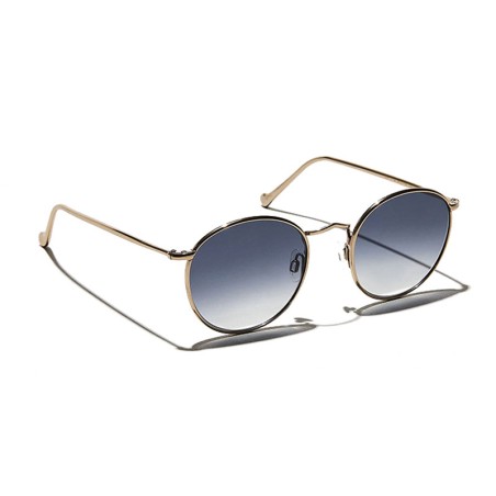 Lunettes Moscot ZEV TT SE SUN Gold - Navy Blue Gradient